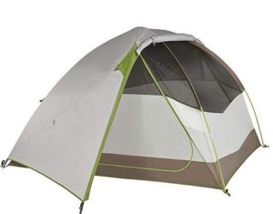 Kelty dome tent with 2 doors for 4 people